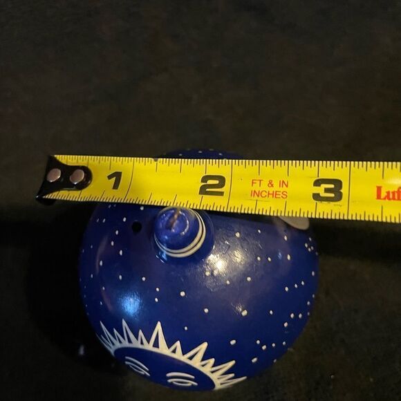 Vintage RARE Celestial Jimon Signed Mexico Pottery Ornament - Picture 14 of 15